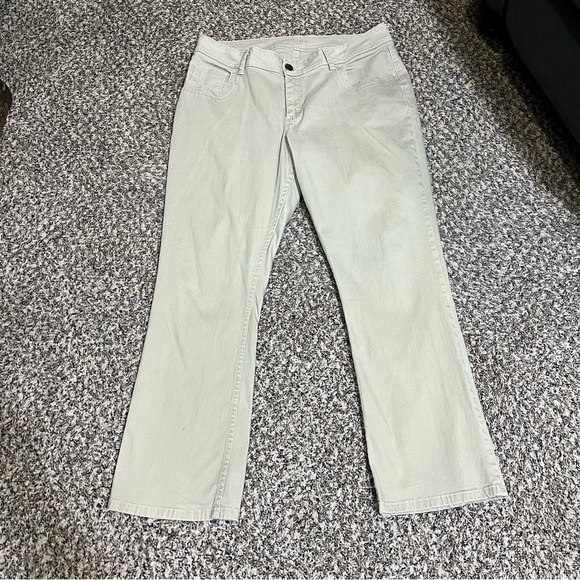 Riders by Lee Denim - Riders by Lee Khaki Colored jeans; Sz 16W